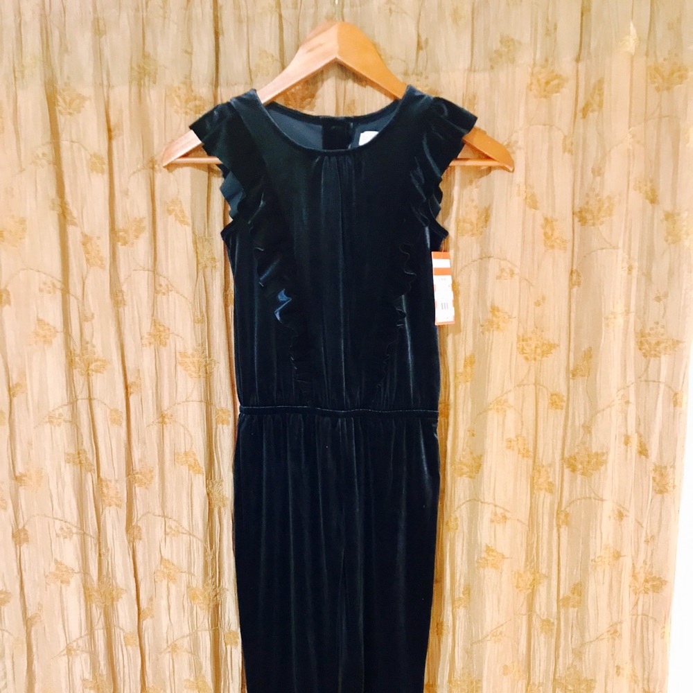 Cat & Jack Velvet Romper